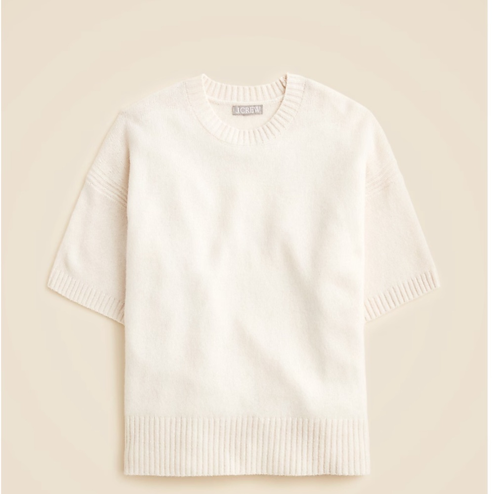 Oversized sweater-tee in vintage wool
